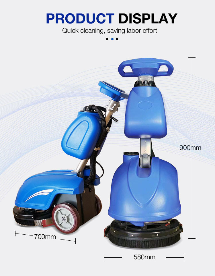 Floor scrubber inspection and maintenance