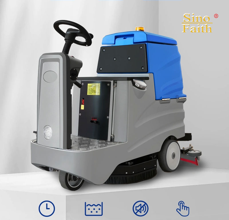 There are multiple styles of floor cleaning machines available for malls